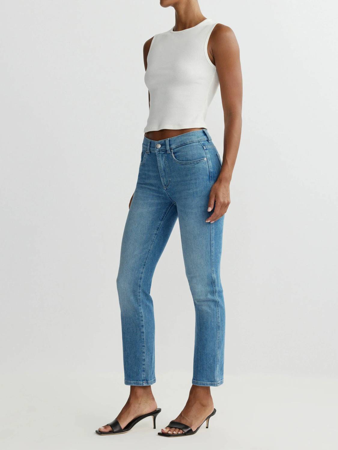 Dl1961 - Women'S - Mara Straight Instasculpt Ankle Jeans
