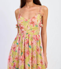 En Saison - Eva Floral Midi Dress
