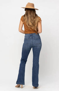 Judy Blue - High Waist Slim Boot Jeans With Slit - Plus