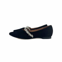 All Black - Women's Royal Mary Jane Shoes