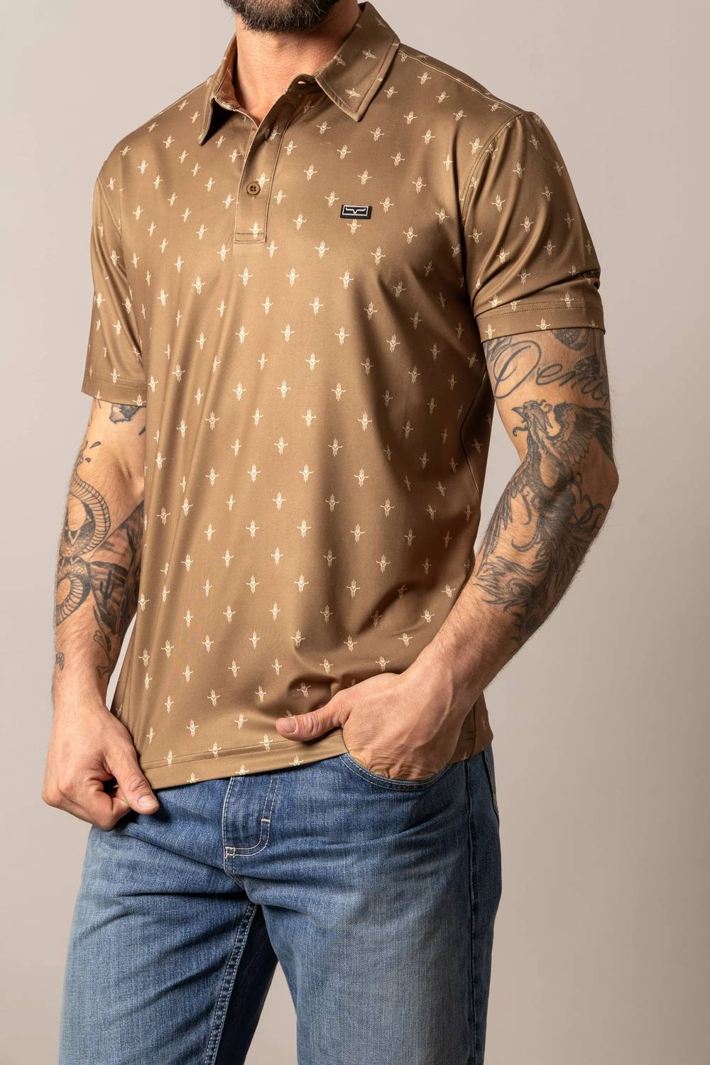 Kimes Ranch - Bartam Short Sleeve Polo