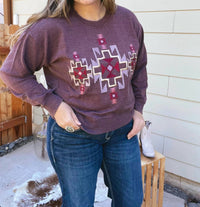 Ariat - Women's Aztec Larson Sweatshirt