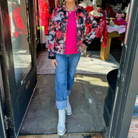 Multiples - Snap Front Lined Jacket