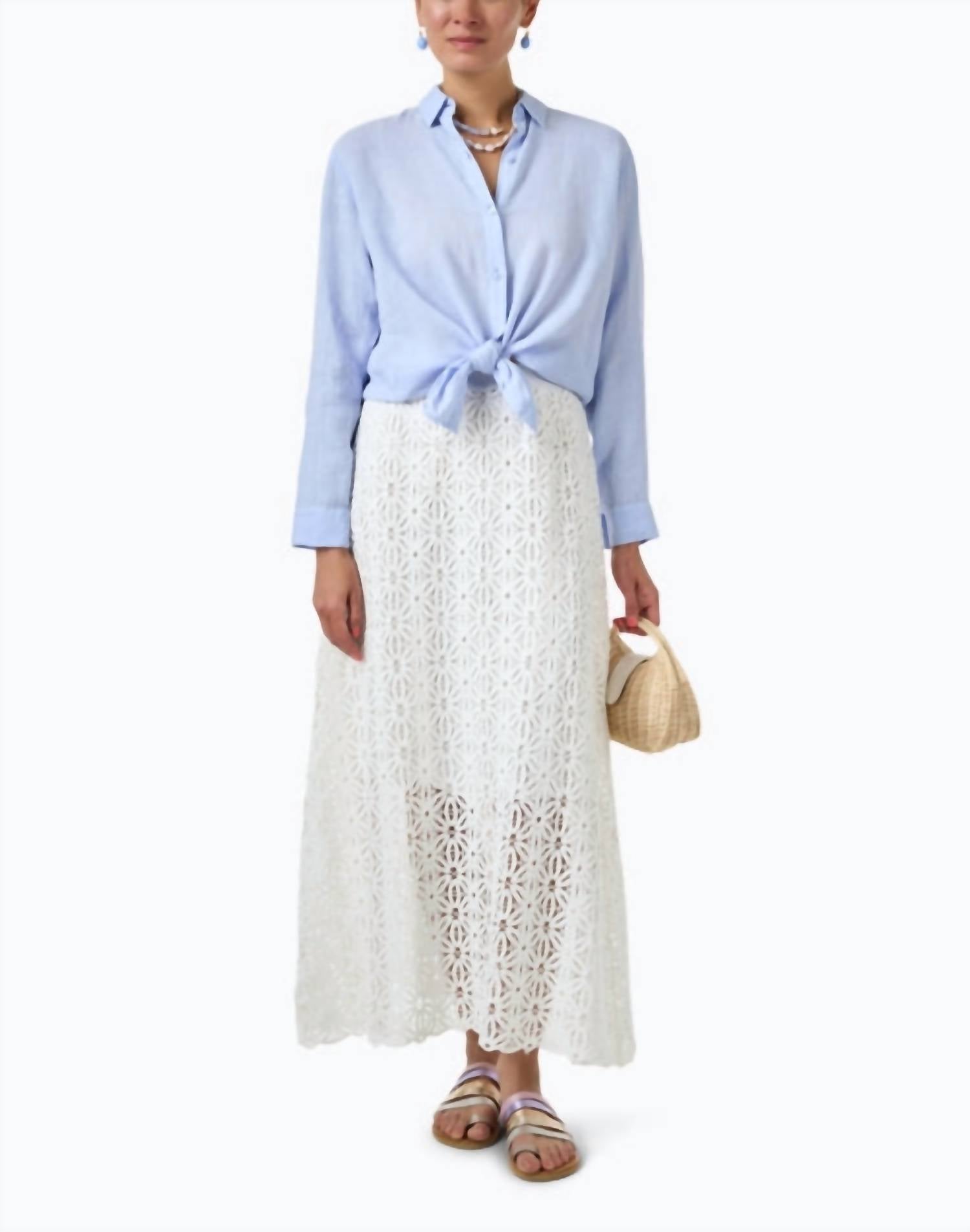 Elliott Lauren - Crocheted Maxi Skirt