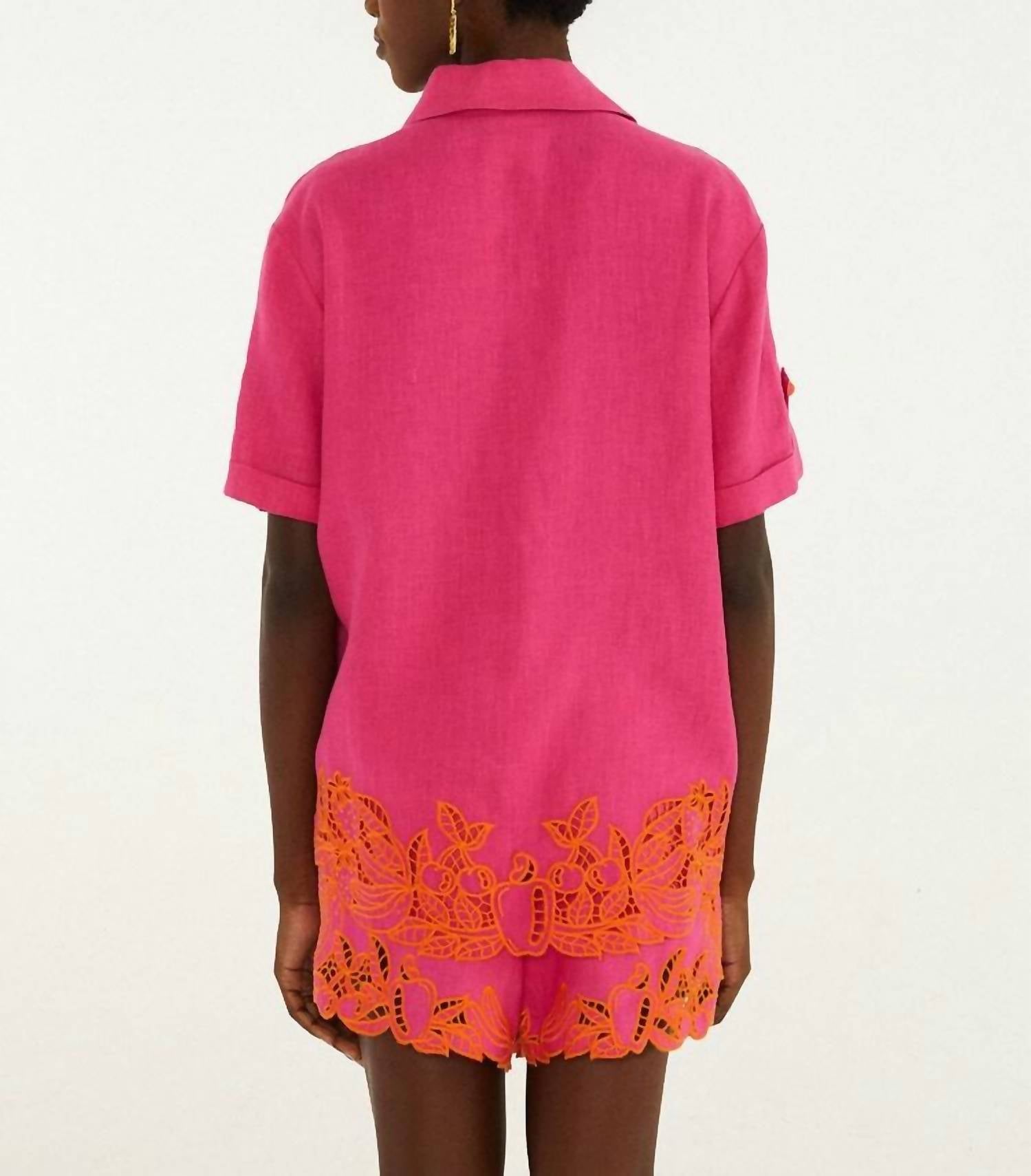 Farm Rio - Fruit Richiliuer Artisanal Shorts