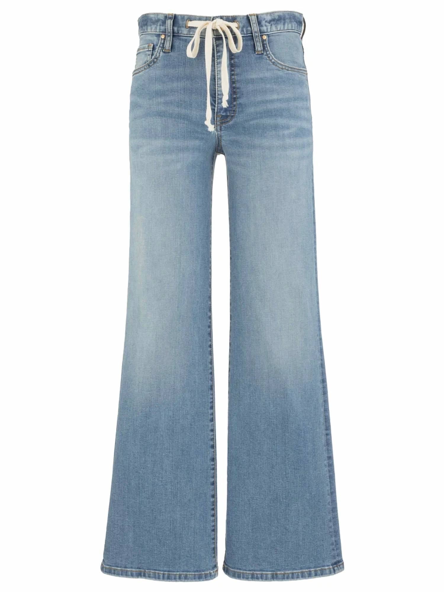Kut From The Kloth - Maya High Rise Wide Leg Drawcord Jeans