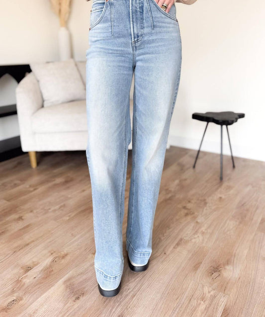 Pistola - Poppy High Rise Wide Leg Jeans