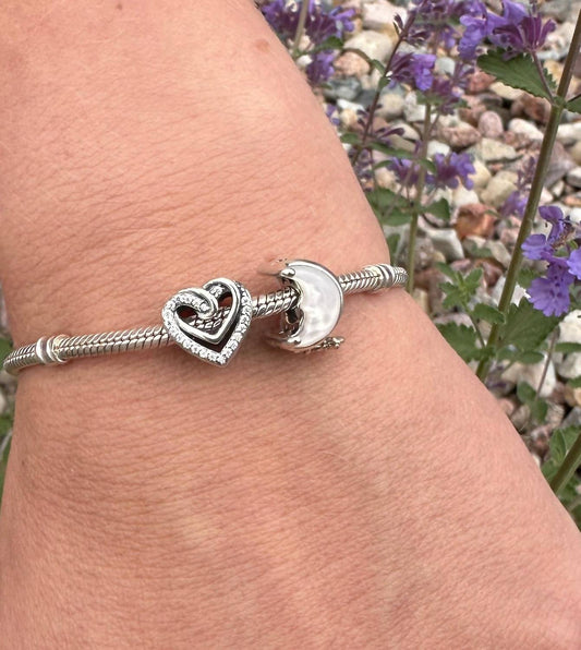Pandora - Women's Moon & North Star Charm