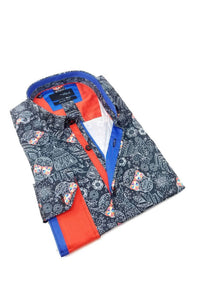 Eight X - Radical Skull Button Down Shirt