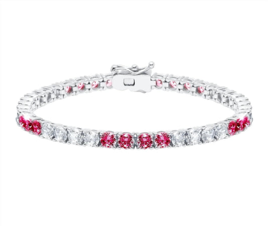 Crislu - Women's Classic Large Brilliant Tennis Bracelet