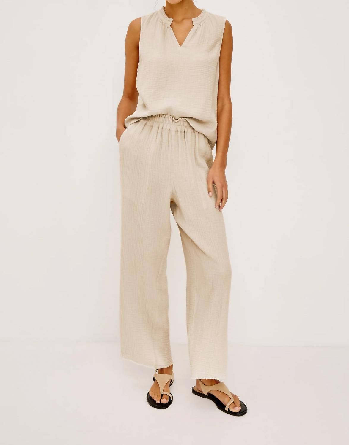 Rails - Christy V Neck Gauze Top