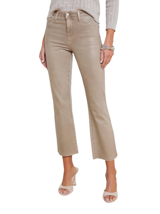 L'Agence - Kendra High Rise Crop Flare Jeans