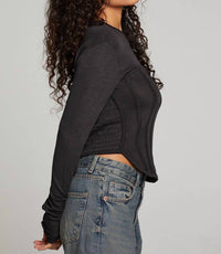 Chaser - Corset Top w/Ruched Back