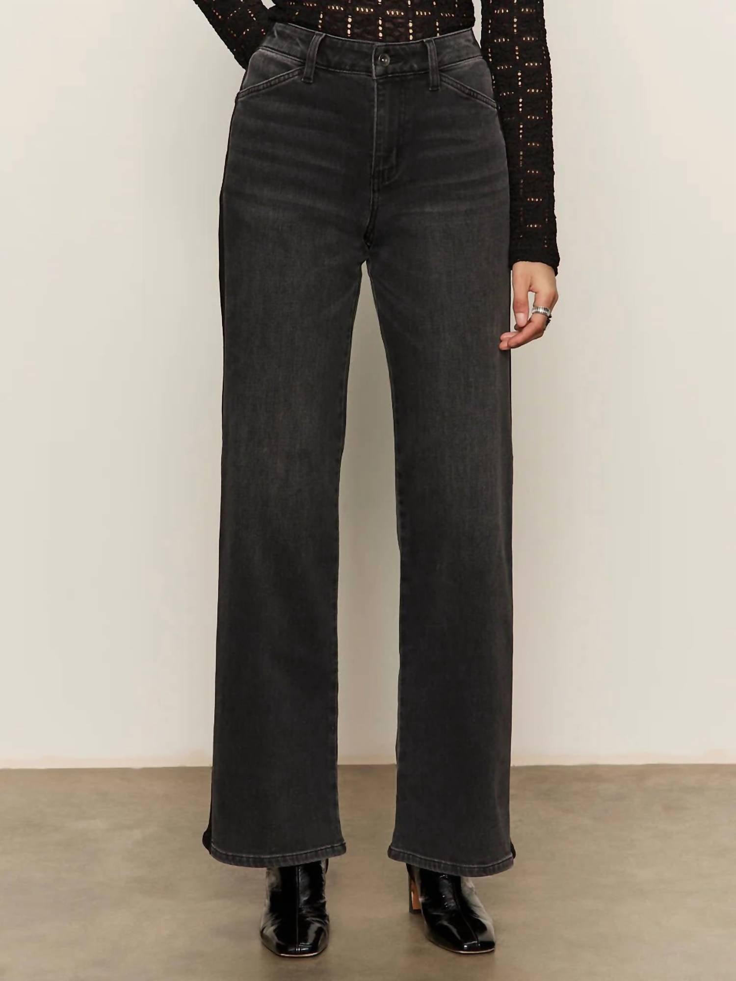 Sanctuary - Tuxedo Relaxed Straight Jean