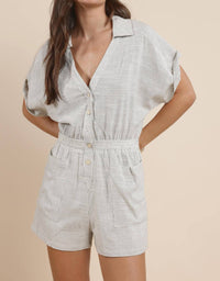 Sadie & Sage - MOJAVE BUTTONED ROMPER