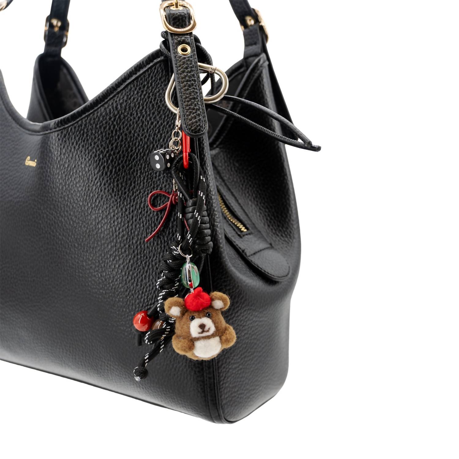 Like Dreams - Women's Biscuit Bear Bag Charm