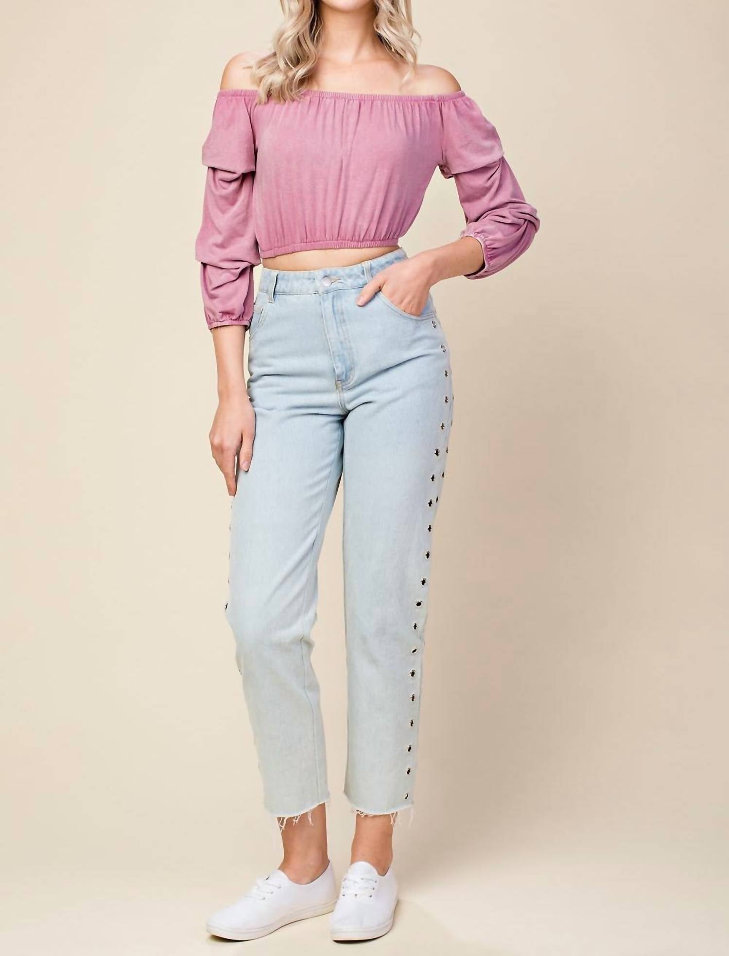 Honey Punch - Wild Child Crop Top
