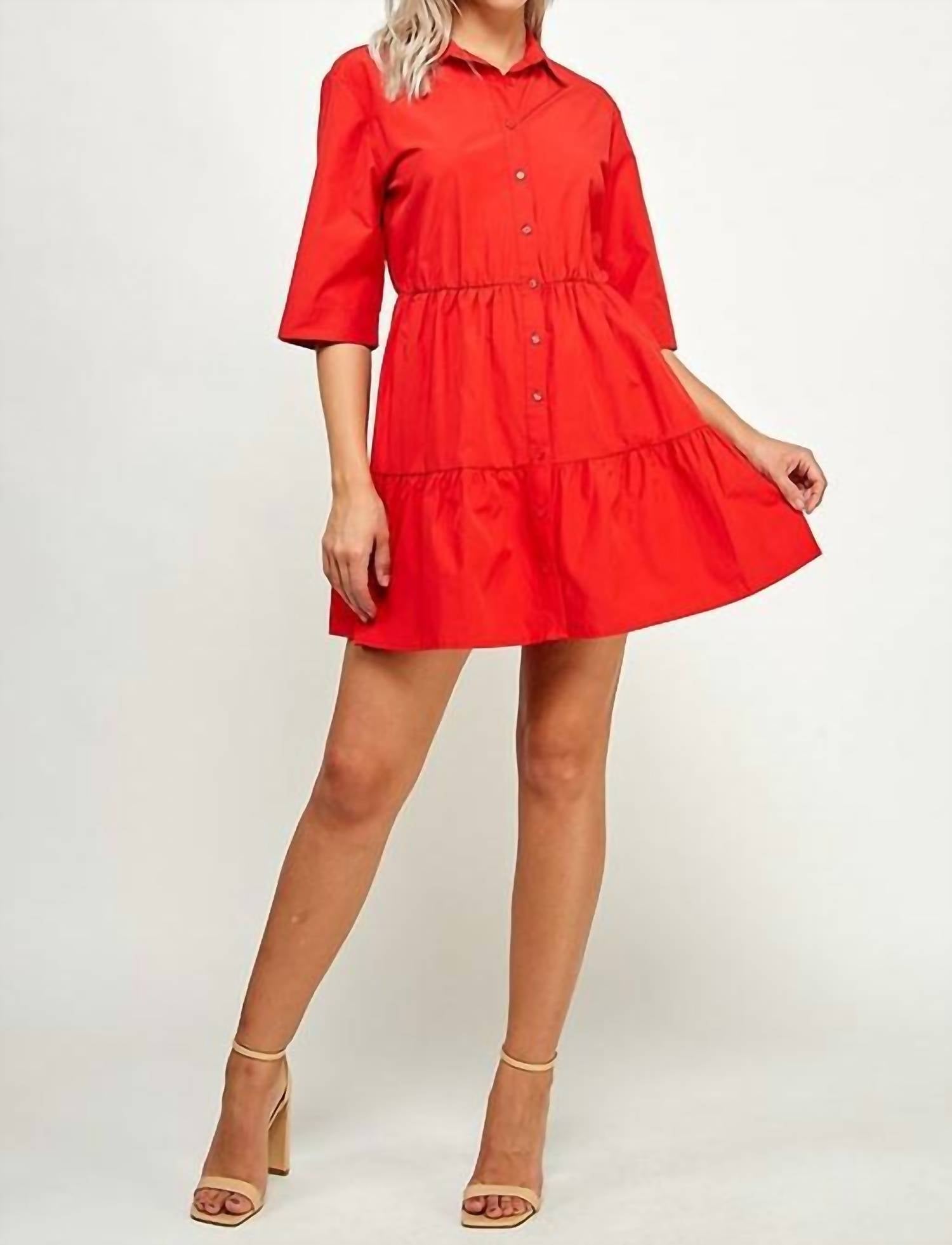 Button Up Dress