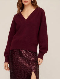 Fifteen Twenty - Heather V-neck Sweater
