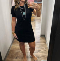 Another Love - Demi Suede Mini Dress