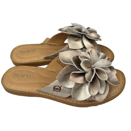 Born - Women's Ivory Floral Sandals
