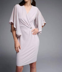 Joseph Ribkoff - Classy Faux Wrap Dress