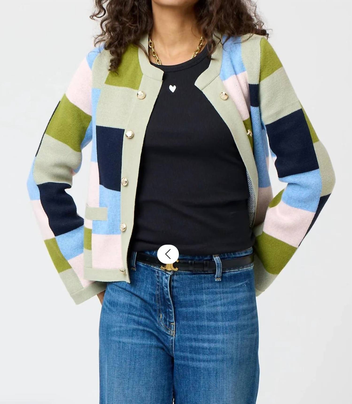 Kerri Rosenthal - Beau Lero Patchwork Cardigan