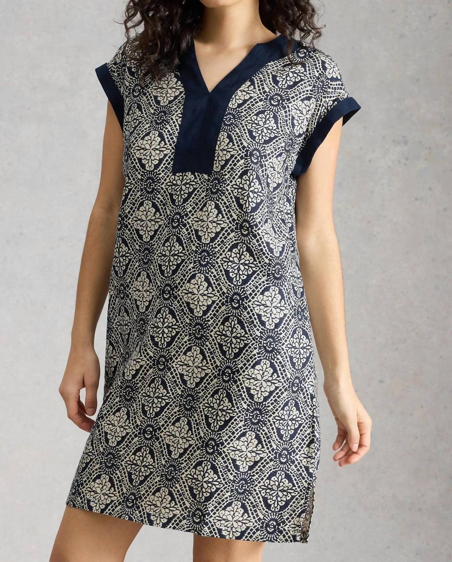 White Stuff - Jilly Linen Sleeveless Dress