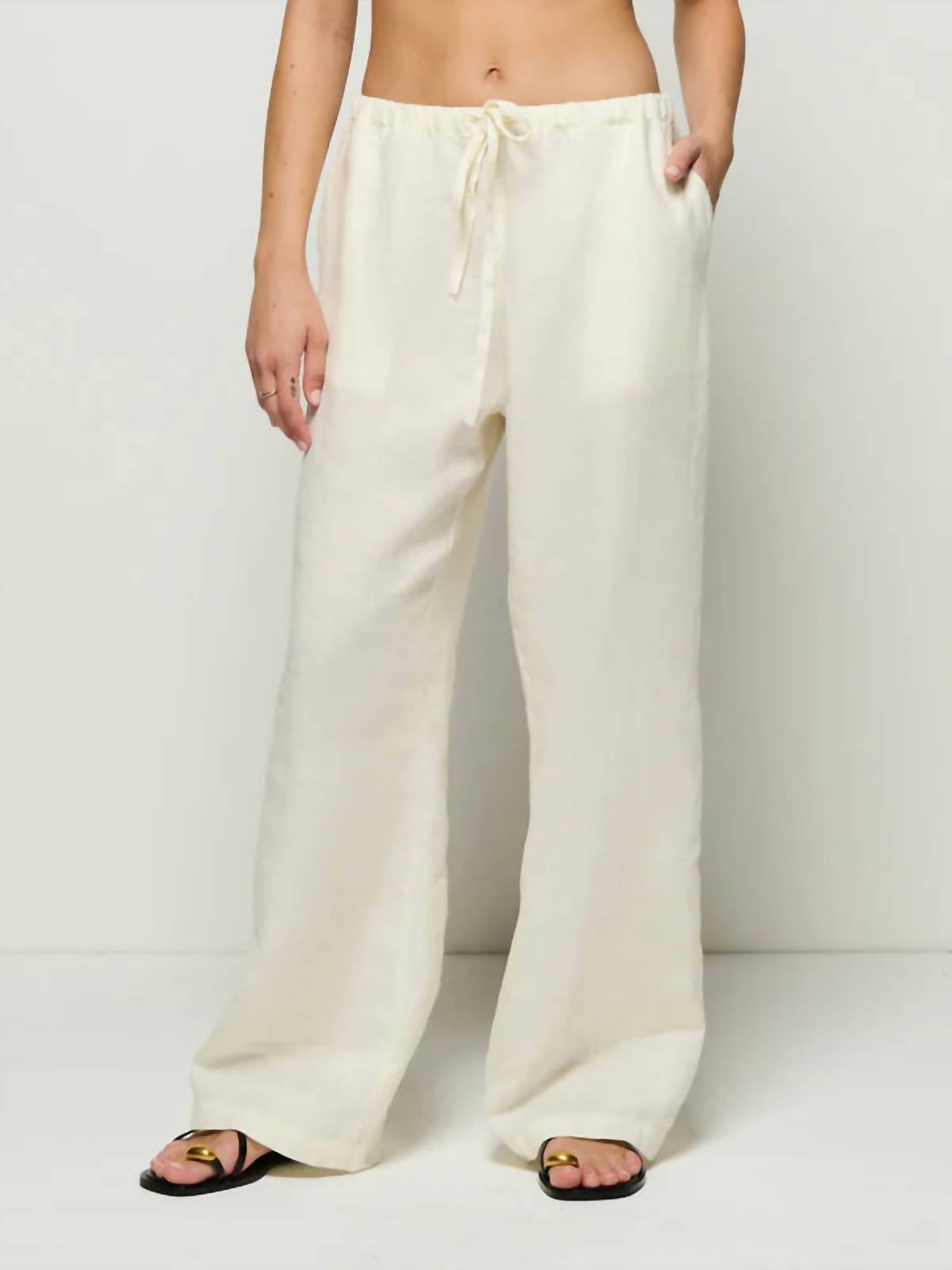 Nation Ltd - Lucia Tie Waist Pants