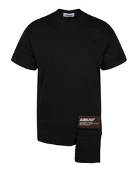 Ambush Men's Waist Pocket T-shirt in black - men's t-shirt
