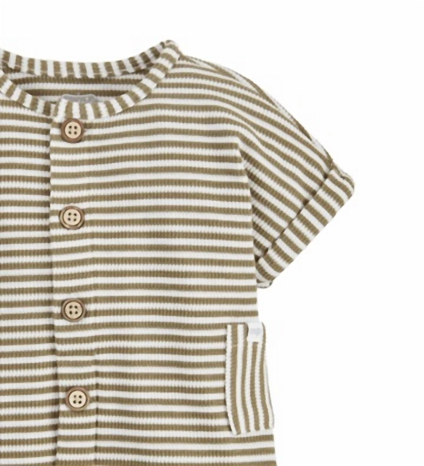 Mudpie - Baby Stripe Romper