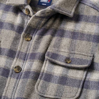 Johnnie-O - Hassler Cashmere Blend Sherpa-Lined Shacket