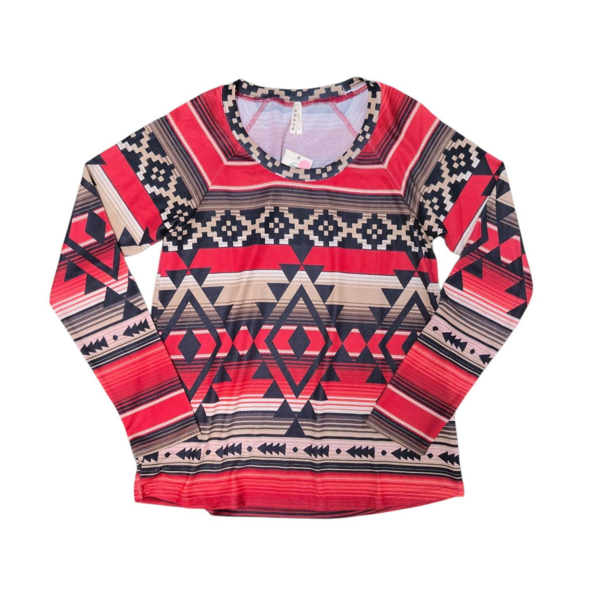 Roper - Women's Aztec Pull Over Sweater