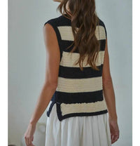 By Together - Cotton Striped Combo Midi Dress