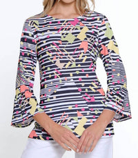 Multiples - Geometric Blouse