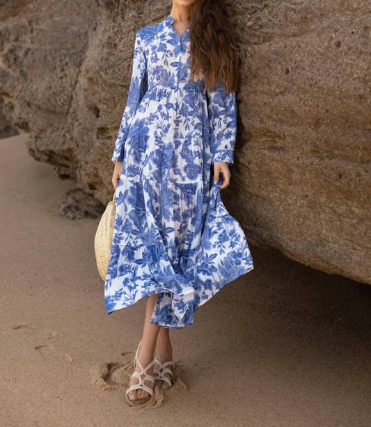 Choklate Paris - Marbella Floral Silk Dress