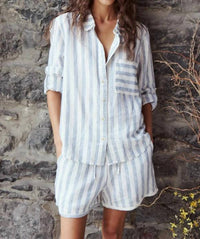 Melissa Nepton - Lacy Button Up Front Shirt