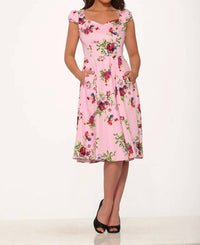 Orchid Bloom - Ballet Swing Dress