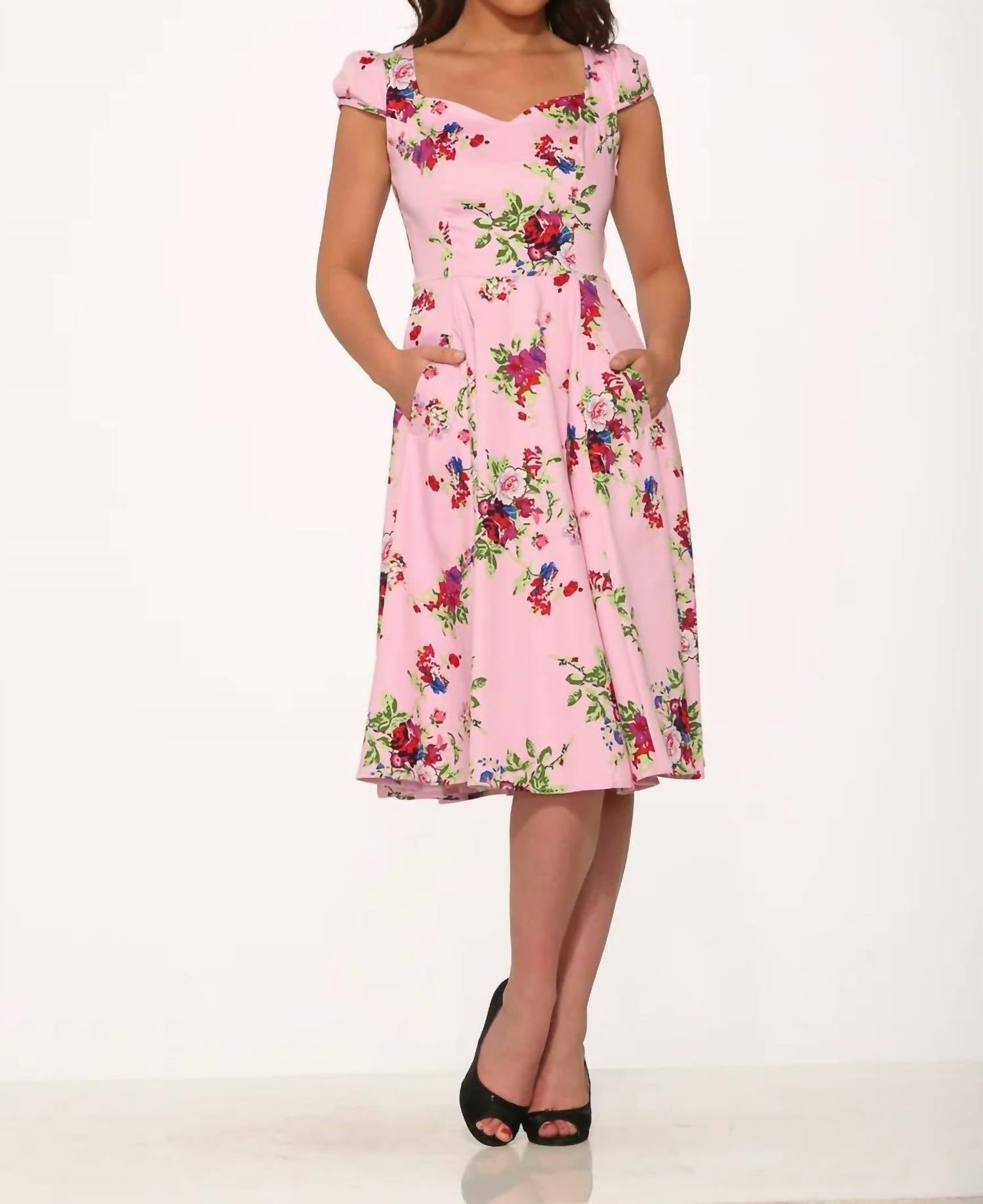 Orchid Bloom - Ballet Swing Dress