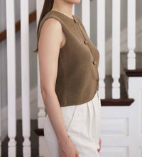 Rose Velvet - Lola Pima Cotton Vest