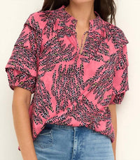 Nic + Zoe - Blush of Spring short sleeve top
