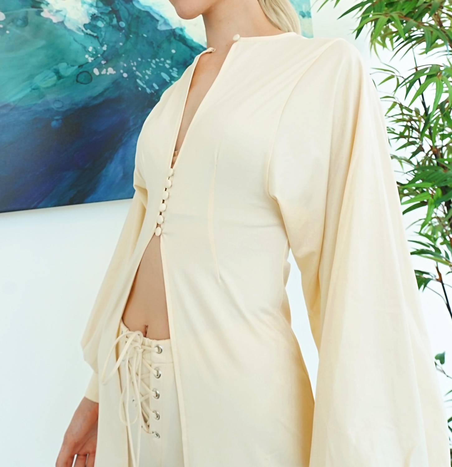 Koy & Victoria - Ify Long Sleeve Duster