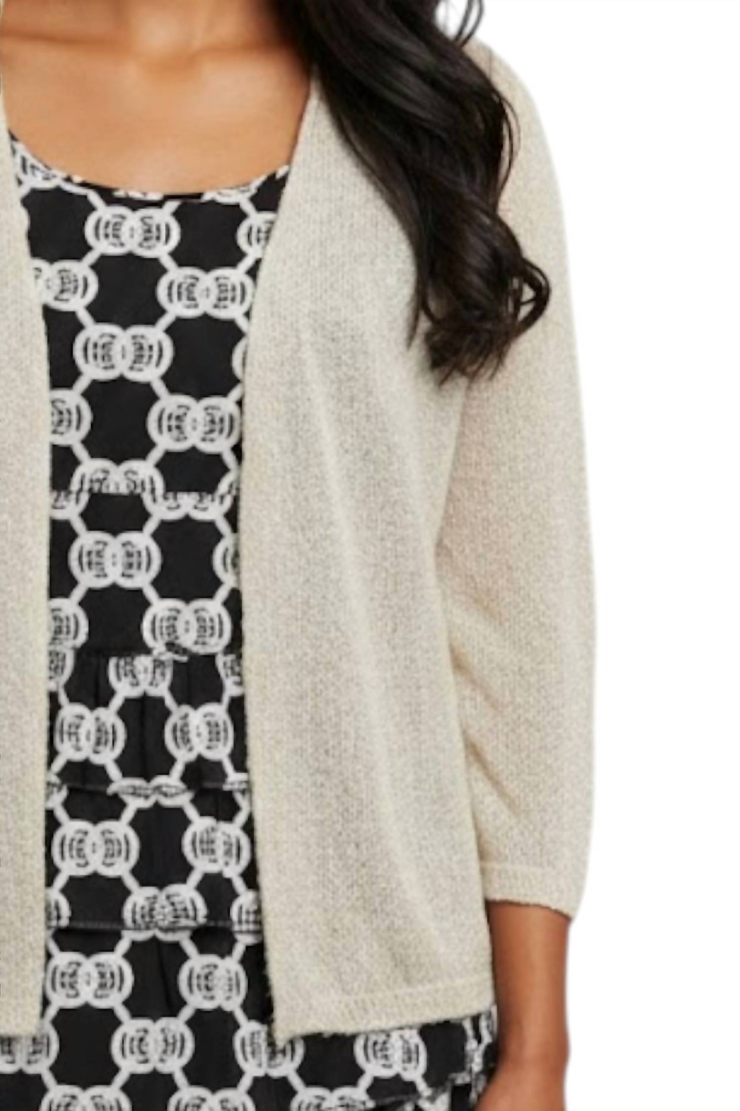 Lulu-B - Lightweight Three Quarter Cardigan