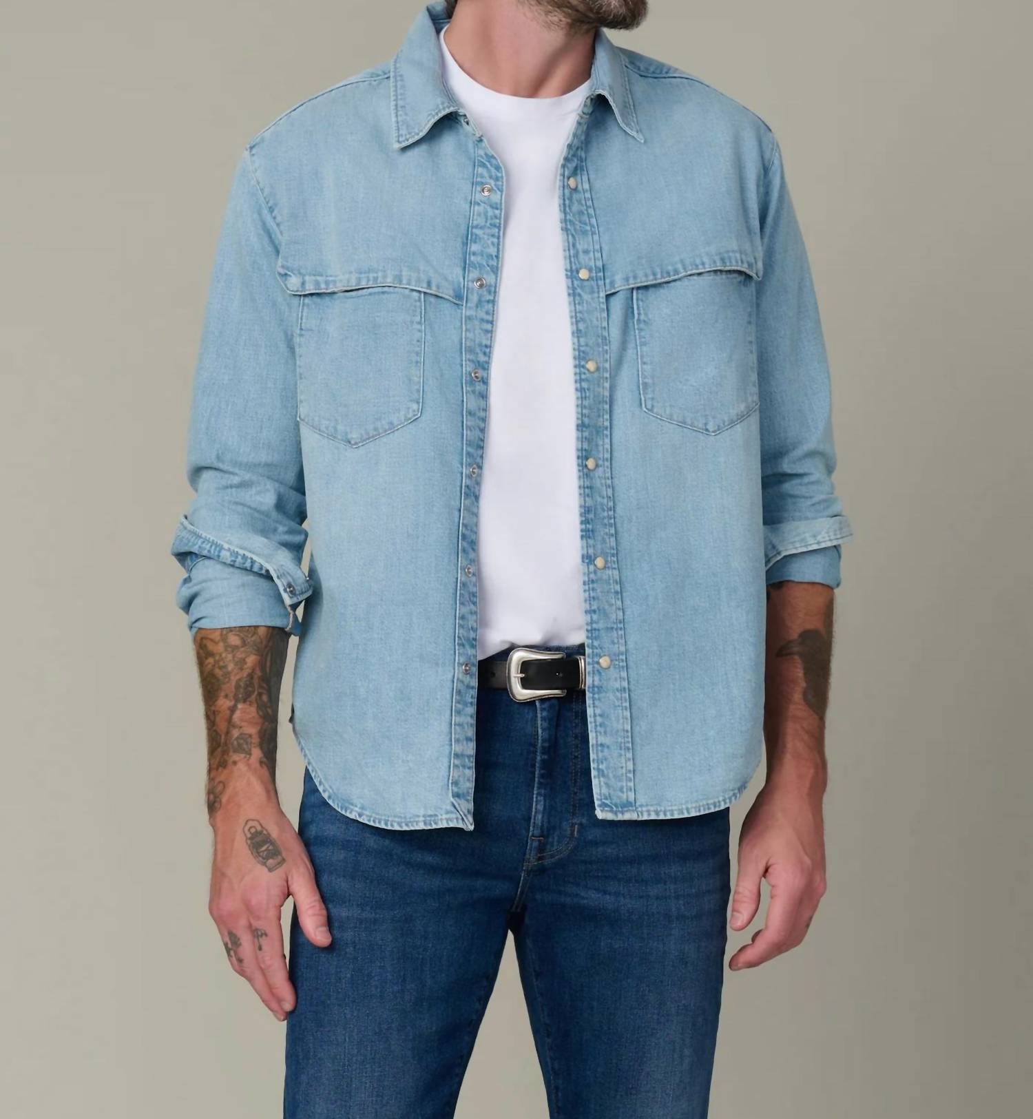 Joe'S Jeans - Wayne Denim Western Shirt