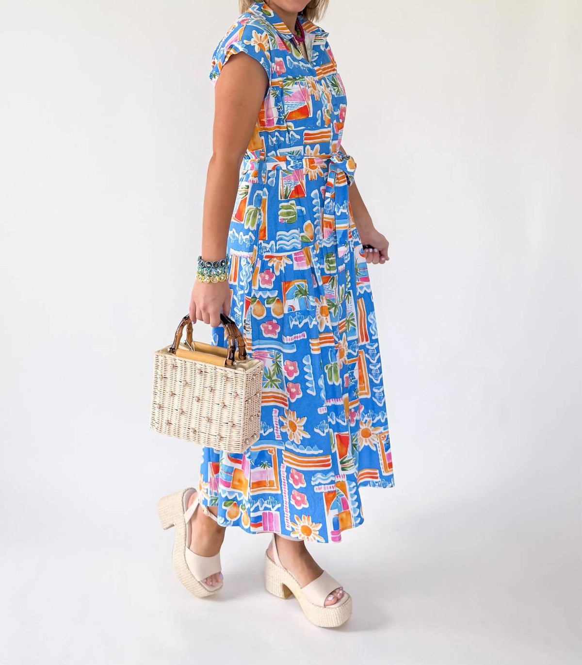 Karlie - Midi Shirt Dress