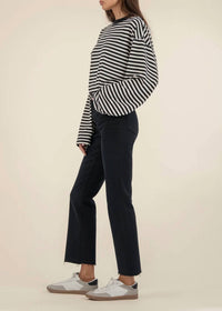 Kut From The Kloth - Kelsey High Rise Fab Ab Ankle Flare W/ Raw Hem Jeans