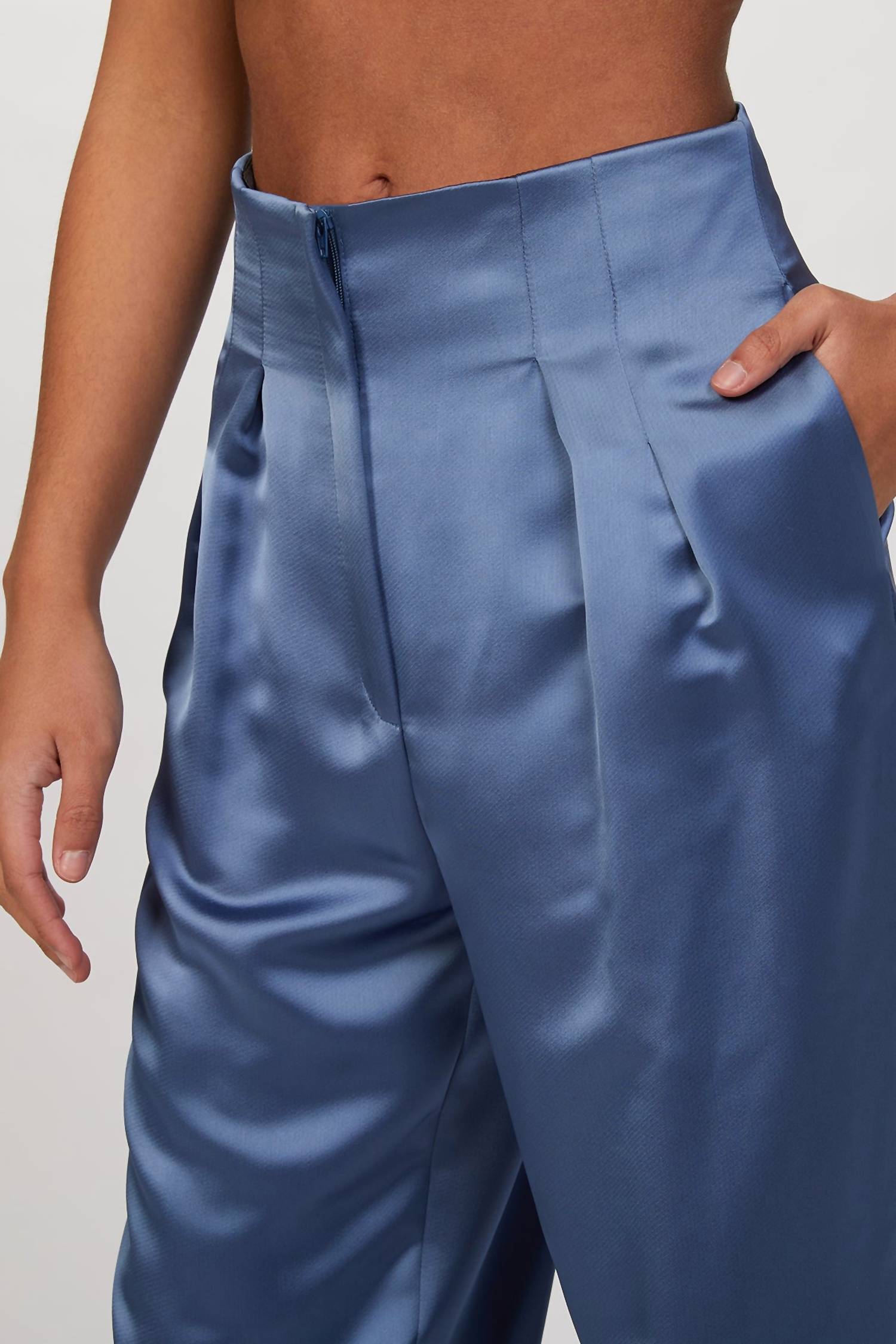 CLYDE SATIN PANTS