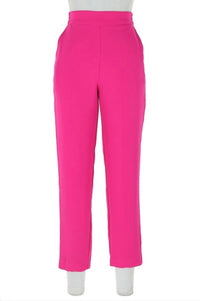 Skies Are Blue - Recycled Poly Tapred Pants With Waist Band