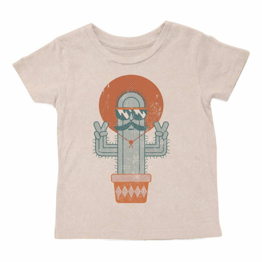 Tiny Whales - Boys' Cool Cactus Short Sleeve Tee