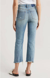 Daze - Shy Girl High Rise Crop Flare Jeans